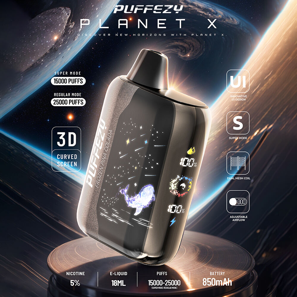 3 db🔥PUFFEZY planet X 15000 PUFFS🎁（🌙Csillagos égbolt a zsebedben! 🌟）