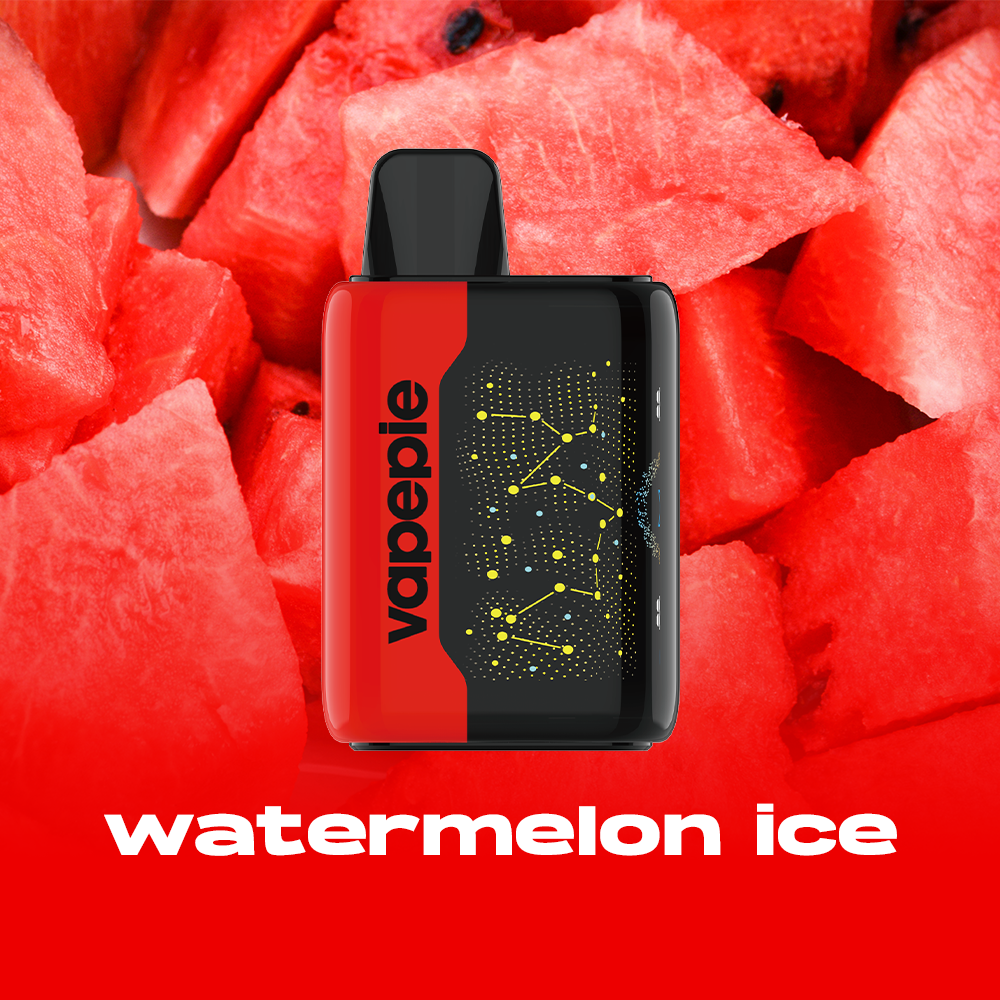 RASPBERRY PEACH LIME - VAPEPIE 25000 PUFFS - Star Sky Curved Screen