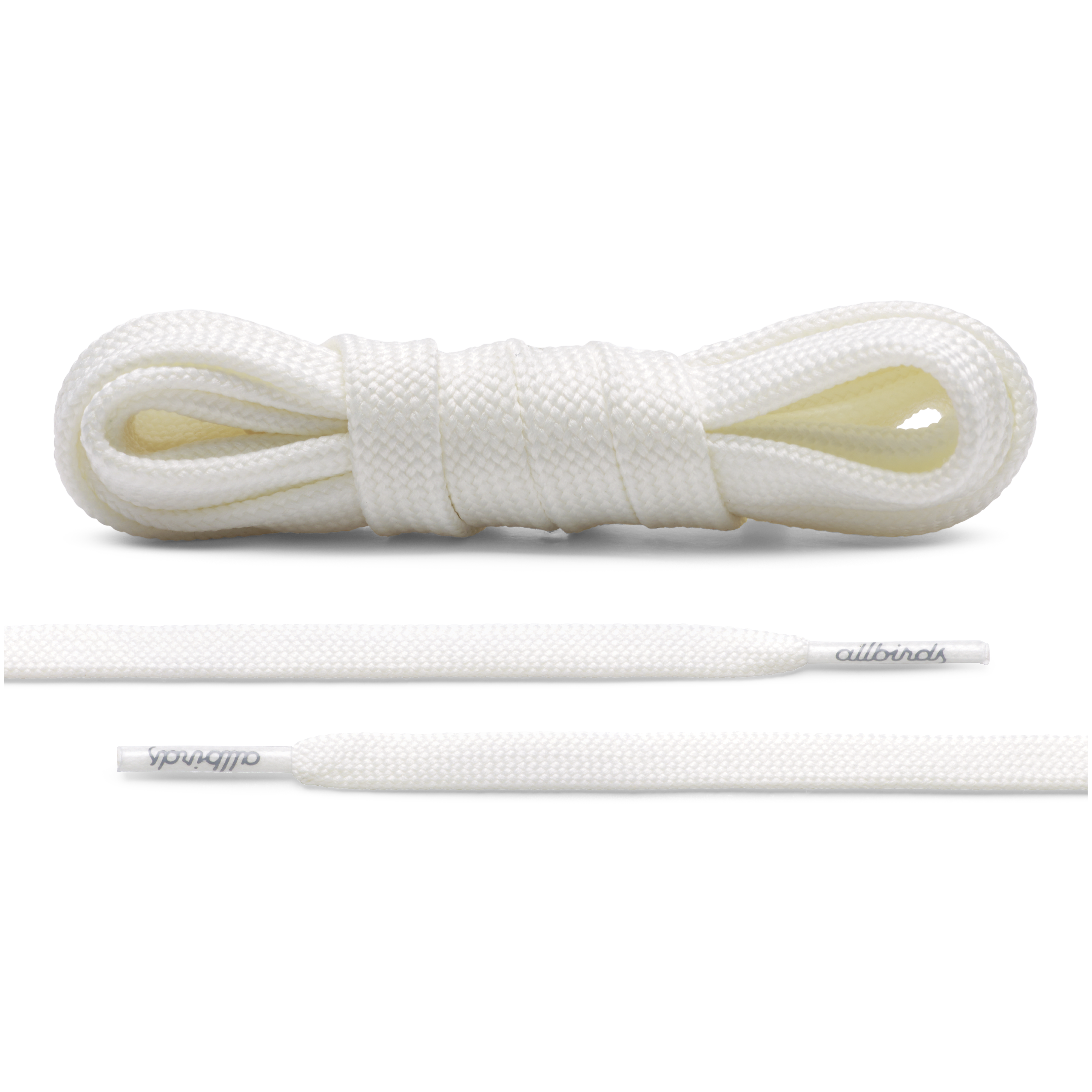 Allbirds Laces - Blizzard - Flat