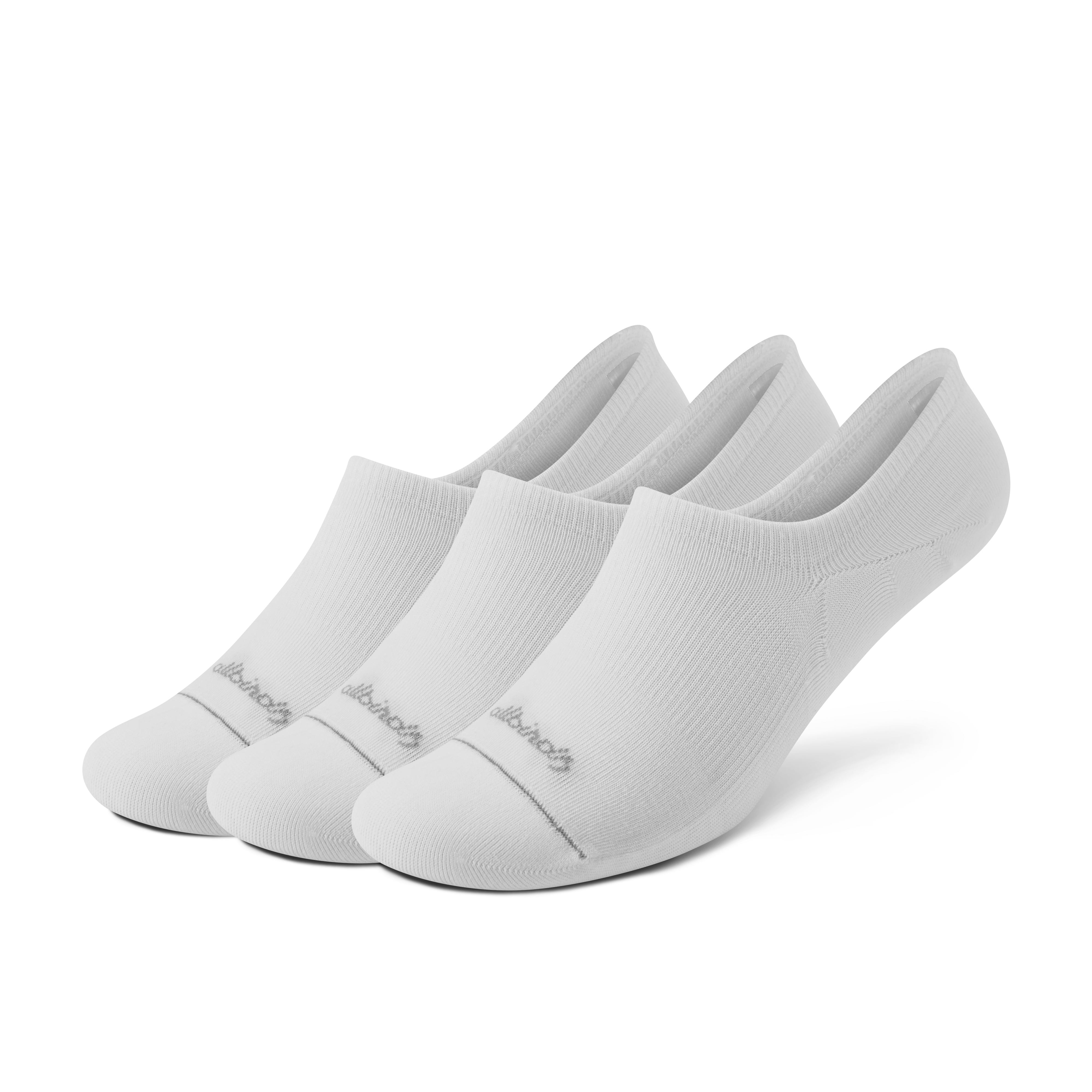 Anytime No Show Heel Grip Sock - Blizzard, Blizzard, Blizzard