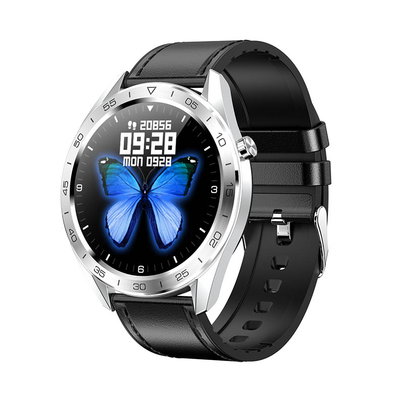 CORN WB02 Full-Round Touch Screen Blood Pressure Oxygen 24-Hour Heart Rate Monitor Weather Display IP68 Waterproof Smart Watch