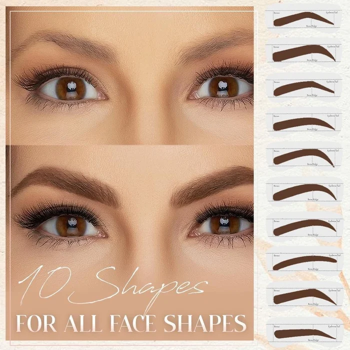wwwwwwwww🔥Last day 49% OFF🔥Perfect Brows Stencil & Stamp Kit