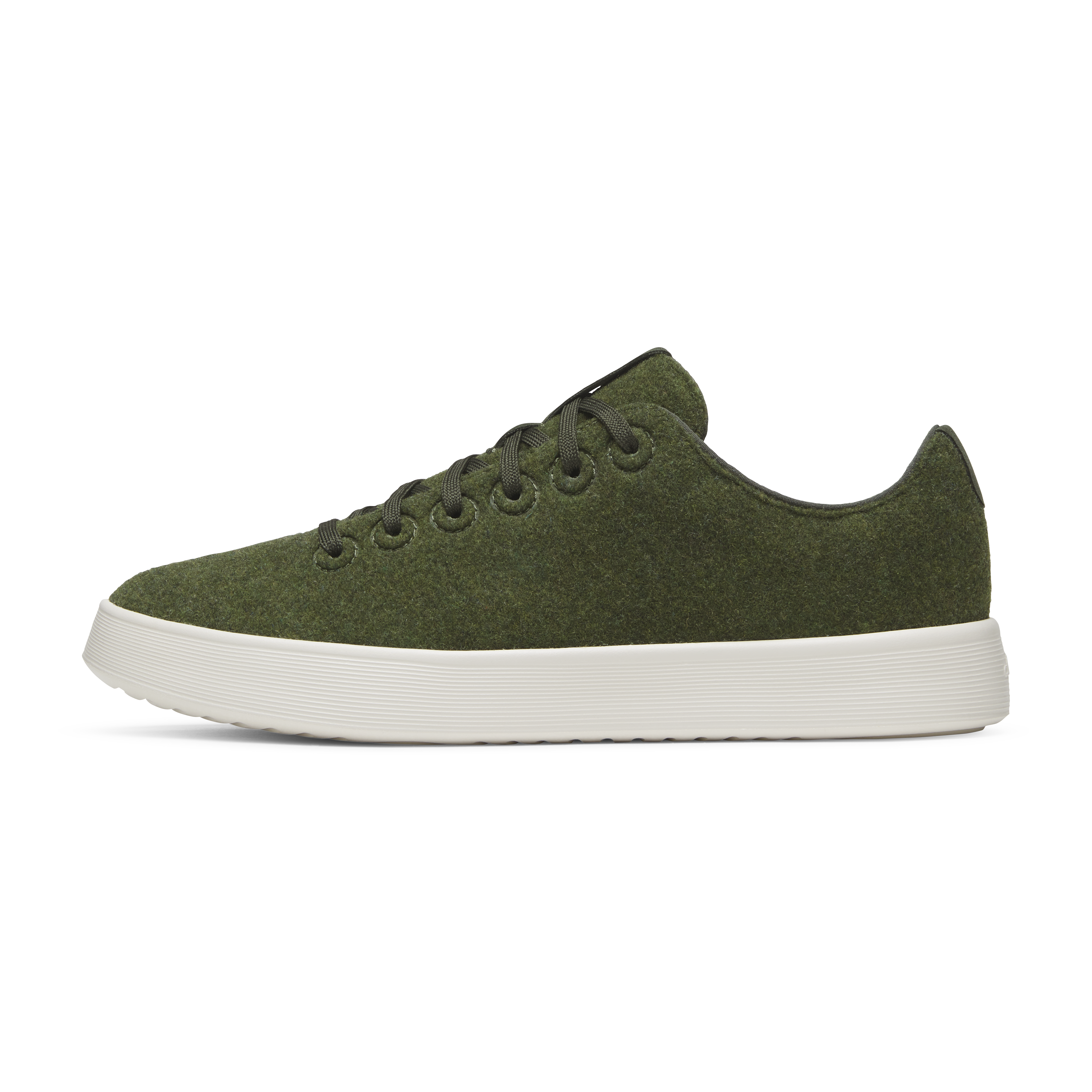 Men's Wool Cruiser - Forest Green (Natural White Sole)
