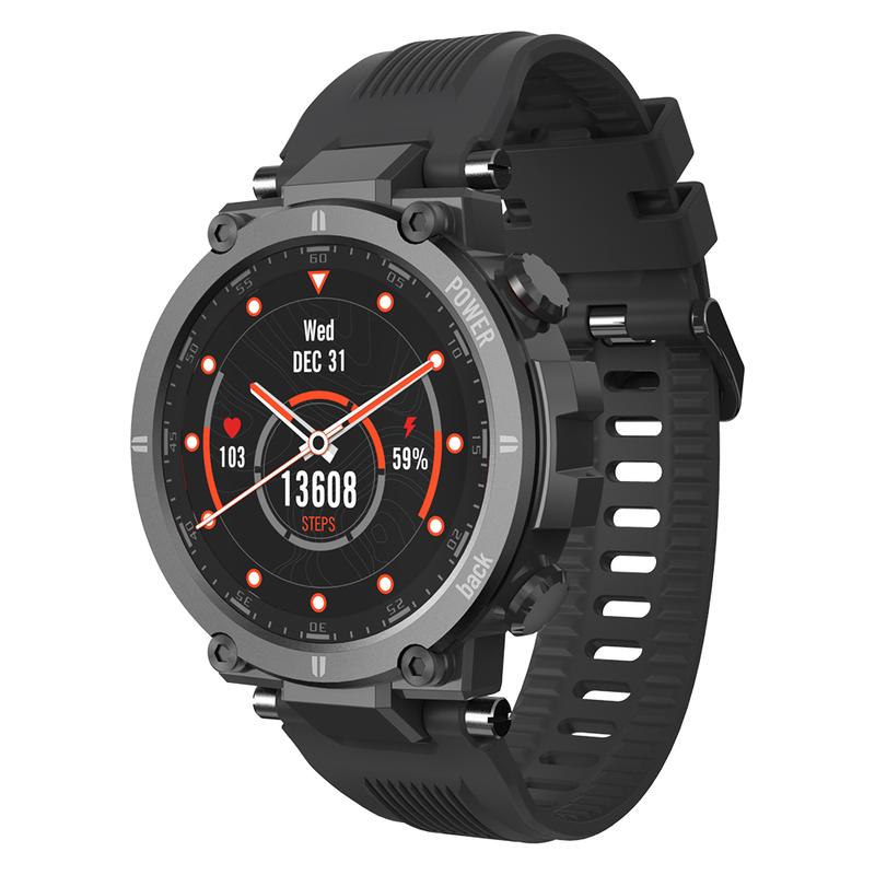 Kospet Raptor Rugged 1.3 Inch 20 Sports Modes IP68 Waterproof Dustproof Anti-collision Outdoor Smart Watch