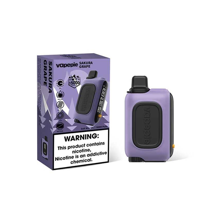 Blue Razz Ice & Vapepie RO 15000 PUFFS