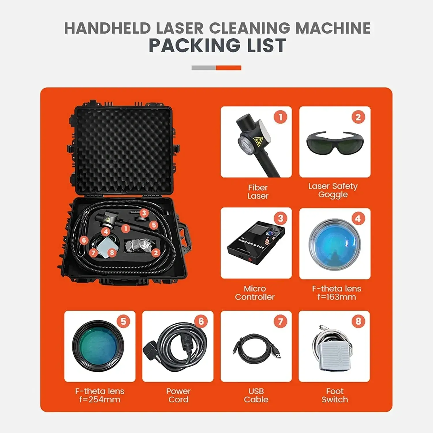 ⚙️Venta de liquidación de 590 MXN🔥Limpiadores láser para eliminar el óxido y los óxidos de pintura de los metales⚙️