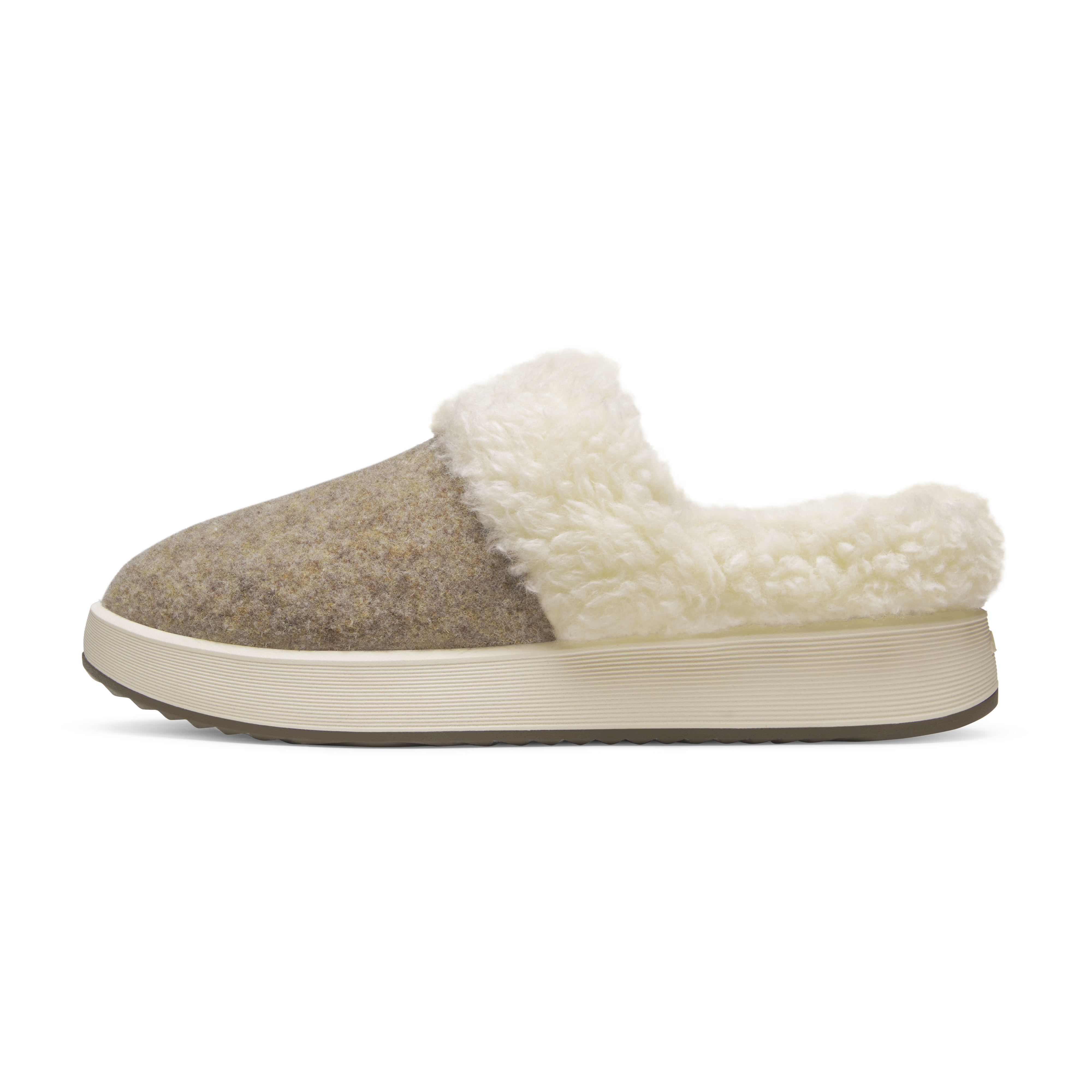 Women's Kiwi Slipper - Dark Camel (Stony Cream Sole)