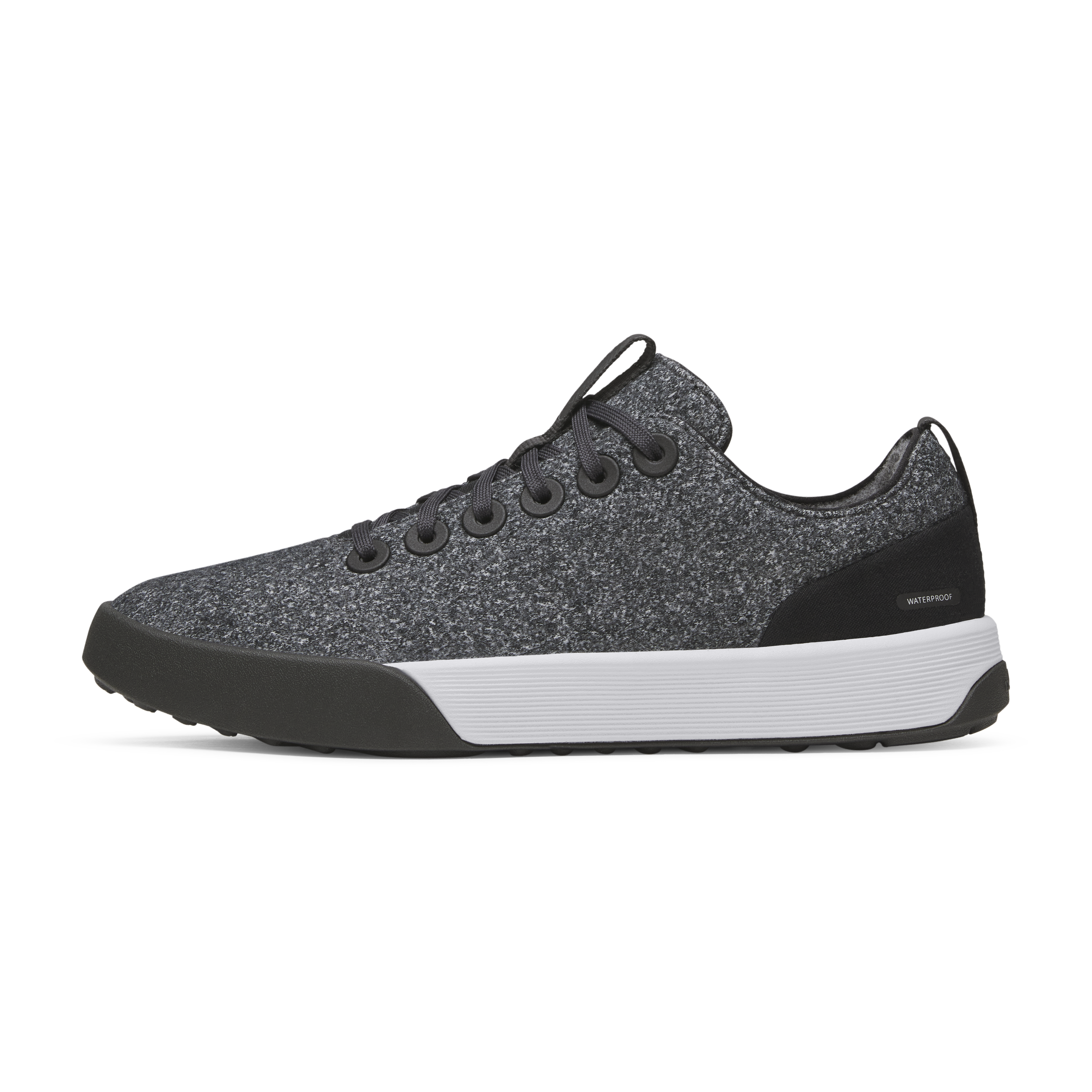 Men's Wool Cruiser Waterproof - Dark Grey (Light Grey Sole)