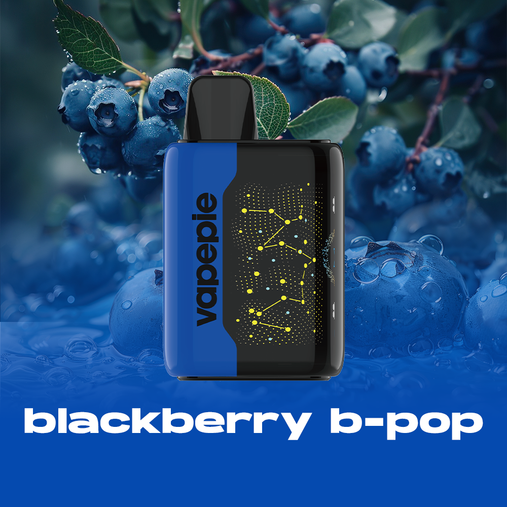 BLACKBERRY B-POP - VAPEPIE 25000 PUFFS - Star Sky Curved Screen