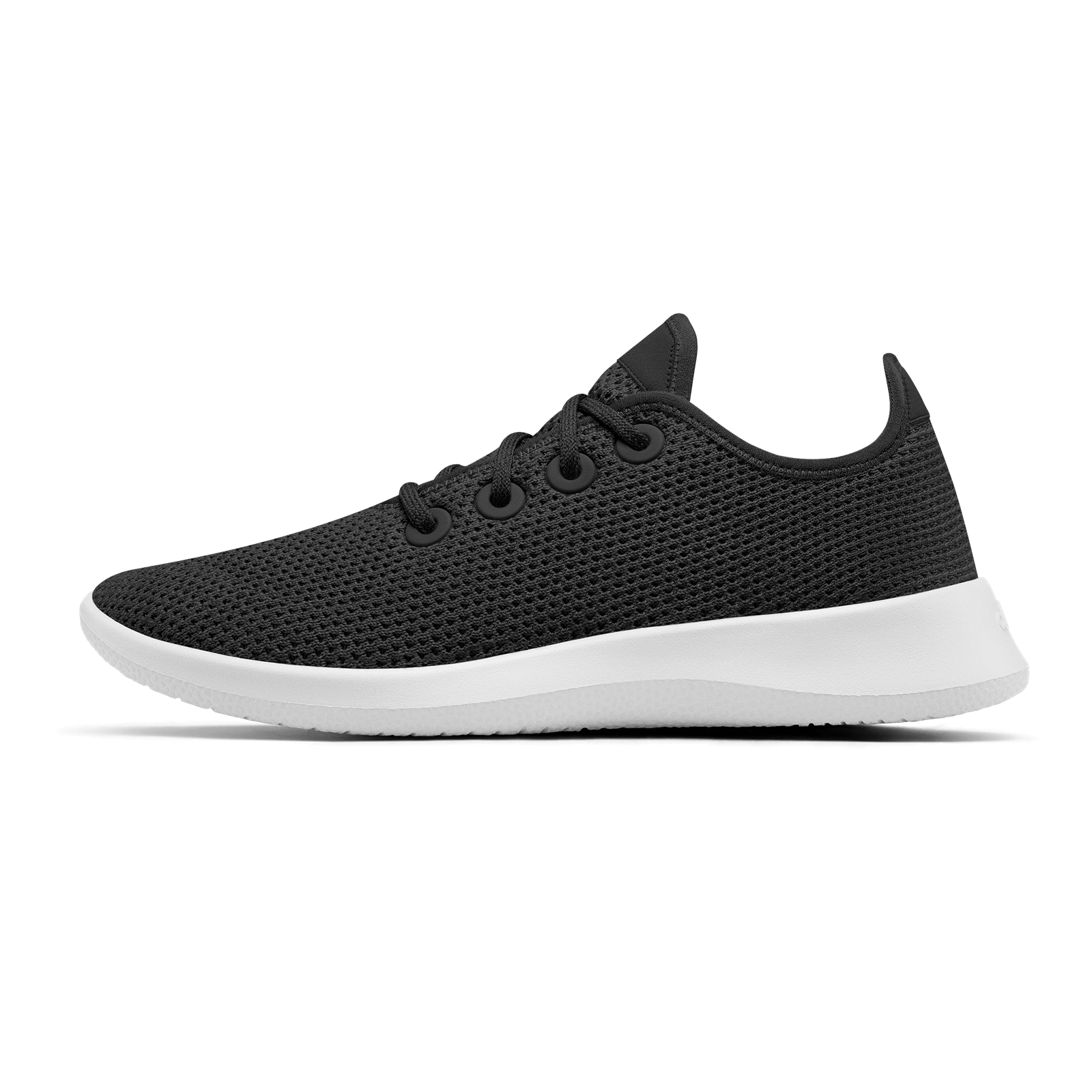 Women's Tree Runner - Jet Black (White Sole)