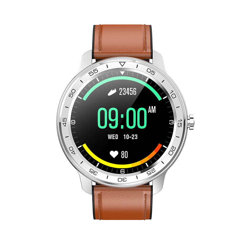 CORN WB03 1.3 Inch Full-Round Touch Screen SpO2 Heart Rate Blood Pressure Monitor Weather Display IP68 Waterproof Smart Watch