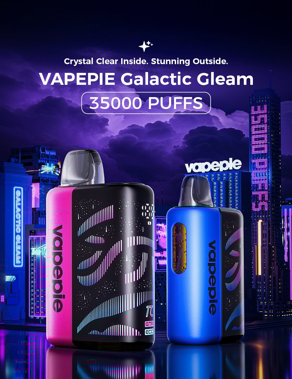 VAPEPIE Galactic Gleam 35000 PUFFS