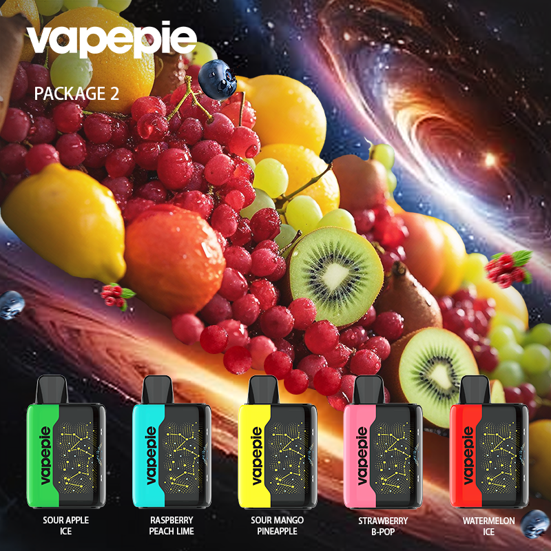 WATERMELON ICE - VAPEPIE 25000 PUFFS - Star Sky Curved Screen